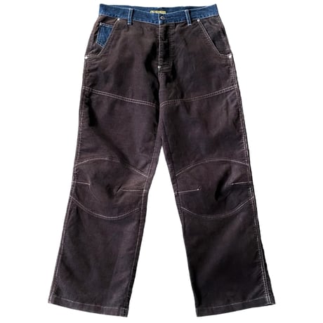 2000's Switching design corduroy pants