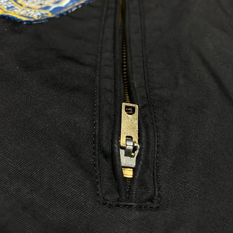1950's-1960's "MONCLER" Black cotton ski jacket