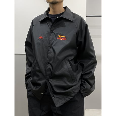 1980's "IN-N-OUT BURGER" Embroidery logo design nylon jacket