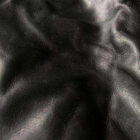 1990's Side lace black leather pants