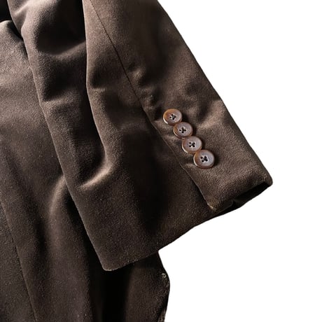 1990's "NEW REPUBLIC" Velour fabiric swallow-tailed jacket