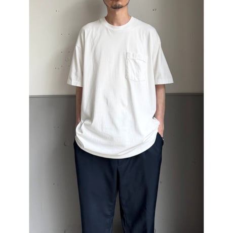 1990's "FRUIT OF THE LOOM" Blank Tee with pocket