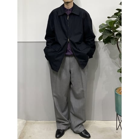 Late 1990's Double zipper Cotton blend jacket