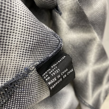 1990's Open collar plaid shirt