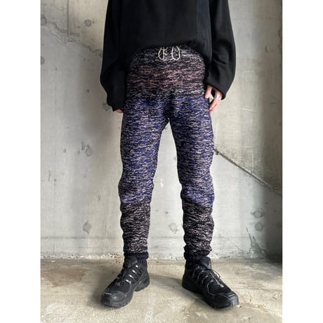 UNKNOWN Mix color knit pants