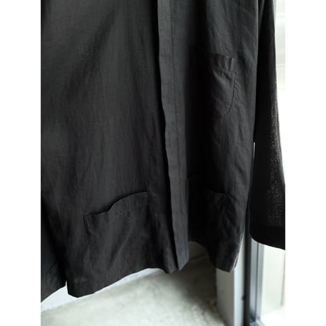 "Bleu de Chine" Ramie fabric 3pocket shirt