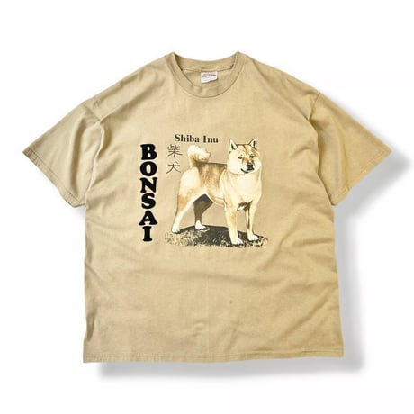 〜2000's "SHIBA INU" Printed Tee
