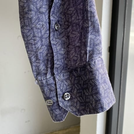 (NEW) "GIORGIO ARMANI" Long sleeve linen shirt