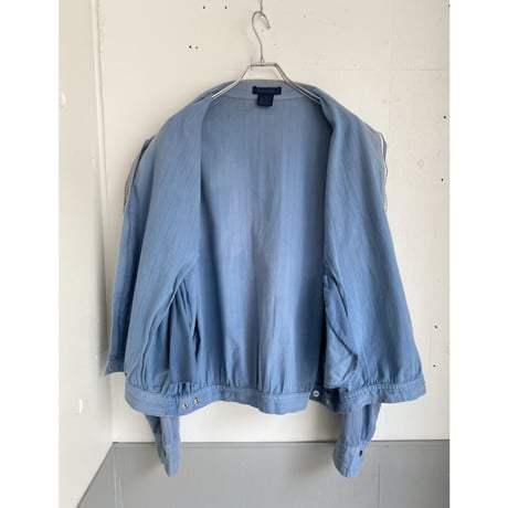 1990's Sun faded cotton fabric jacket