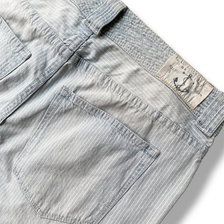 2000's "LAUREN JEANS" Wide silhouette denim sailor pants