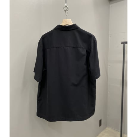 2000's Rayon blend open collar shirt