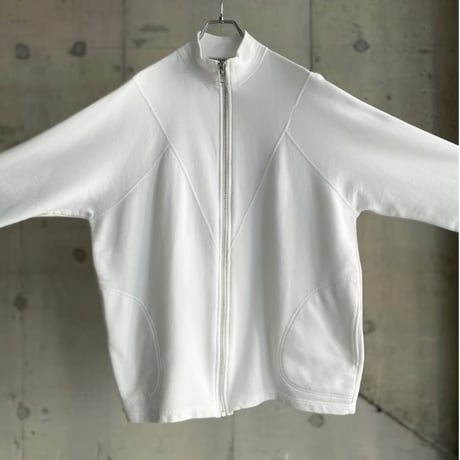 1990's "CONTEMPO CASUALS" Sweat fabric full zip jacket