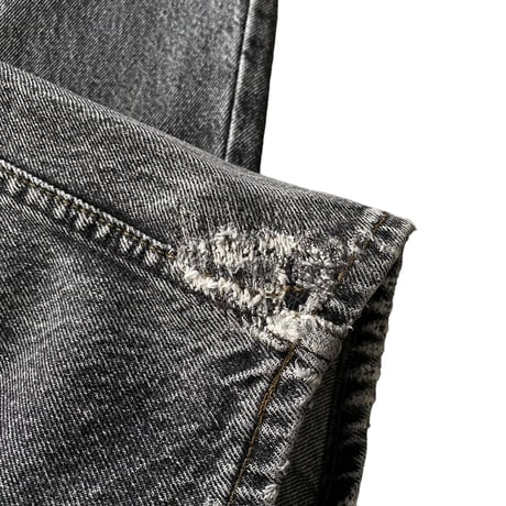 1990's "Levi's" BELGIUM made black denim pants