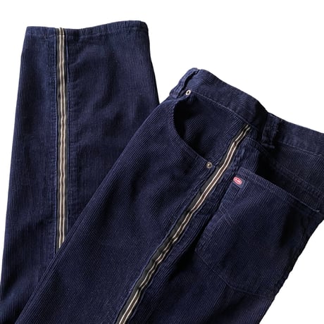 2000's Side line design corduroy pants