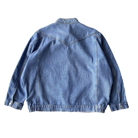 1990's〜 X Pocket design wide & short silhouette denim jacket