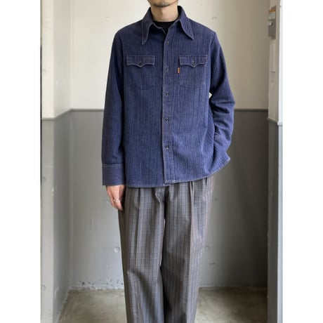 1970's "Levi's" Denim western shirt