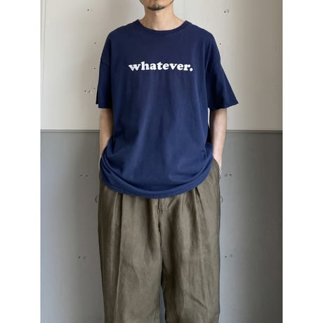 "Whatever." Printed Tee