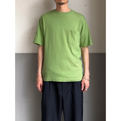 1970's-1980's "PURITAN" Blank Tee with pocket