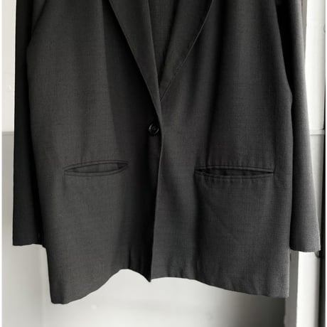 1990's-2000's Rayon blend relaxing tailored jacket