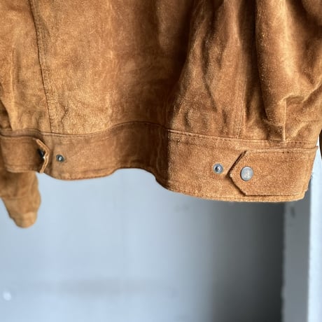 1980's Switching design leather jacket