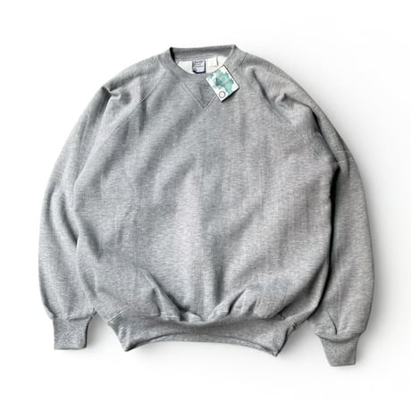 (DEAD STOCK) 1990's Front-V Raglan Sleeve Sweat Shirt