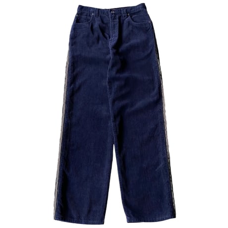 2000's Side line design corduroy pants