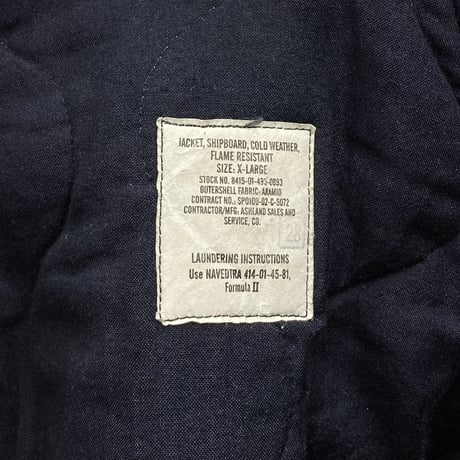2000's U.S. NAVY SHIPBOARD Jacket