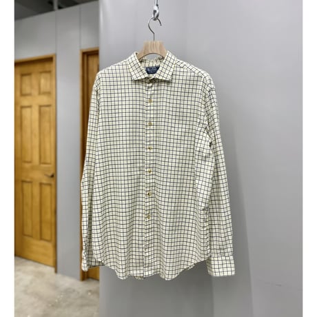 1990's-2000's "Polo by Ralph Lauren" Long sleeve plaid shirt