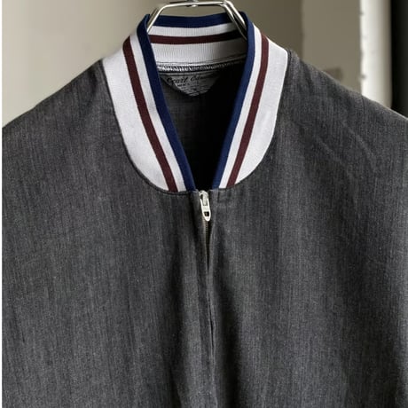 1980's "Court Casuals" Overdyed cotton blend jacket