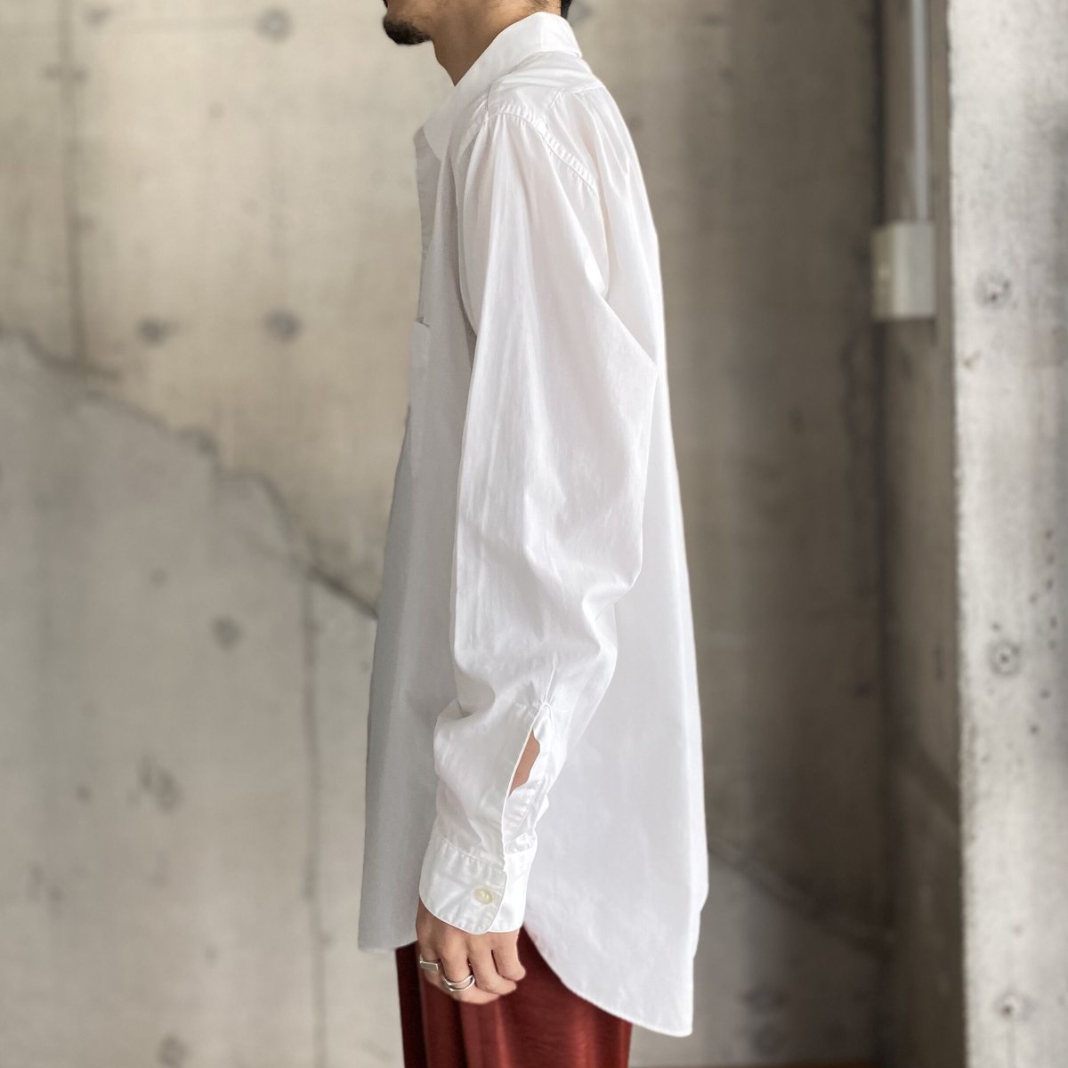 1950's-1960's “ARROW” L/S cotton white shirt | 1950's-1960's “ARROW” L/S cotton white shirt |