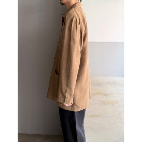 1990's"DANA BUCHMAN"  Silk fabric 3pocket jacket