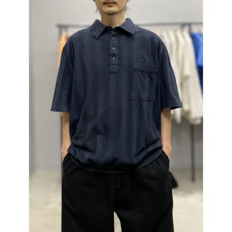 1990's-2000's Switching fabric pullover shirt
