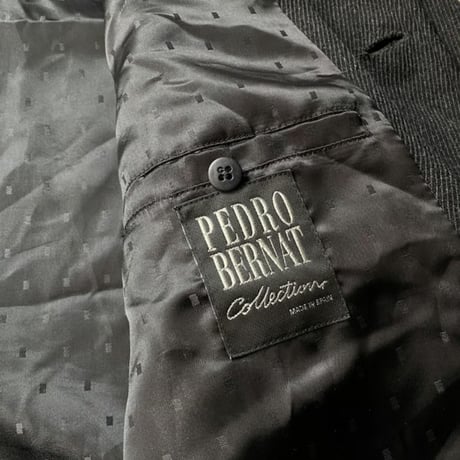 1990's Leather × Knit switching design jacket