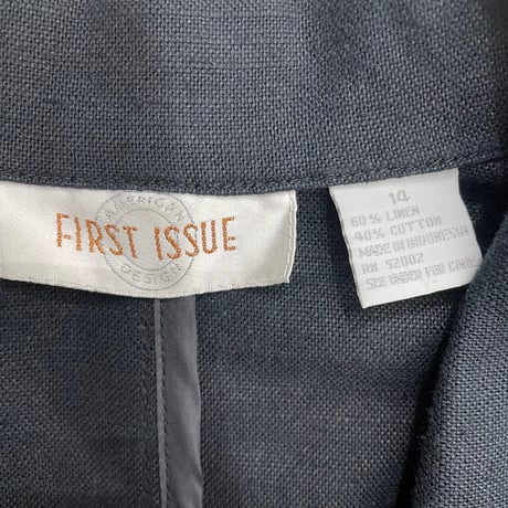 1990's Type Safari Jacket Linen Blended Relaxing Jacket