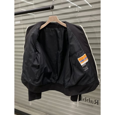 1970's BELGIUM MADE Black & White Zip Up Jacket