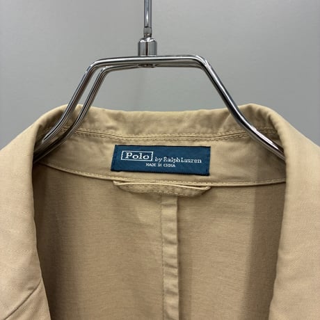 2000's "Polo by Ralph Lauren" Pima cotton blend tailored jacket