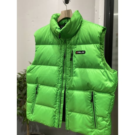 "RLX" Bright color down vest