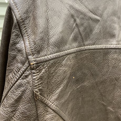 2000's "GUESS JEANS" Western design leather jacket