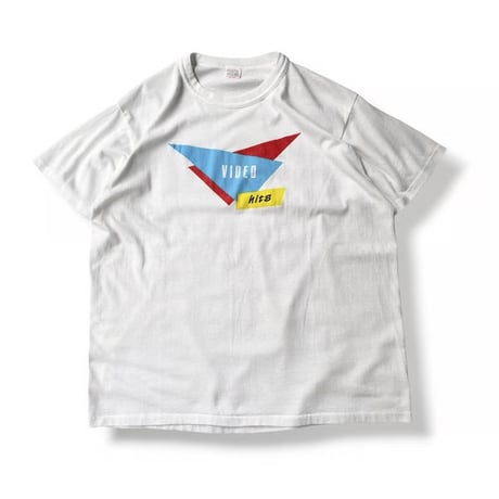 1980's "VIDEO hits" Printed Tee