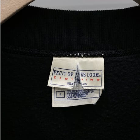 1990's-2000's "FRUIT OF THE LOOM" Two Tone Color Sweat Shirt