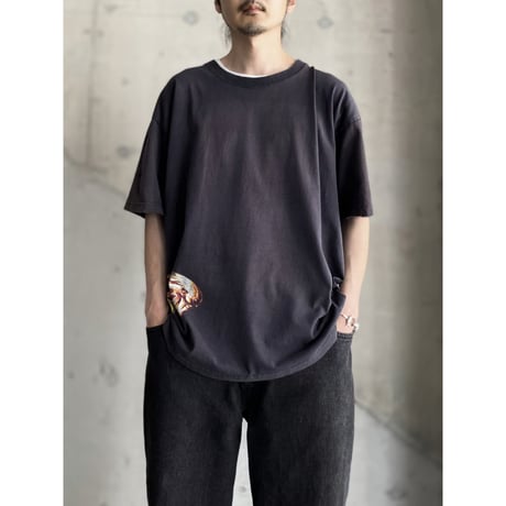 2000's "OAKLEY" Sunfaded printed Tee