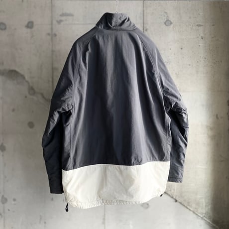 2000's "JCREW" 2tone color nylon shell jacket