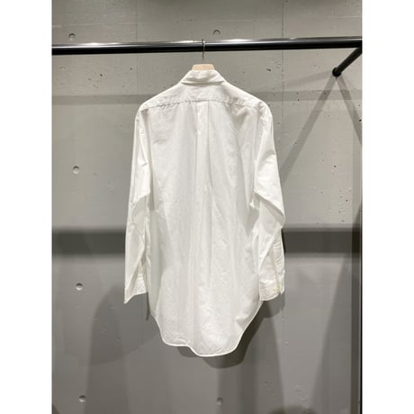 1990's-2000's "Ralph Lauren" White embroidery design button-down shirt