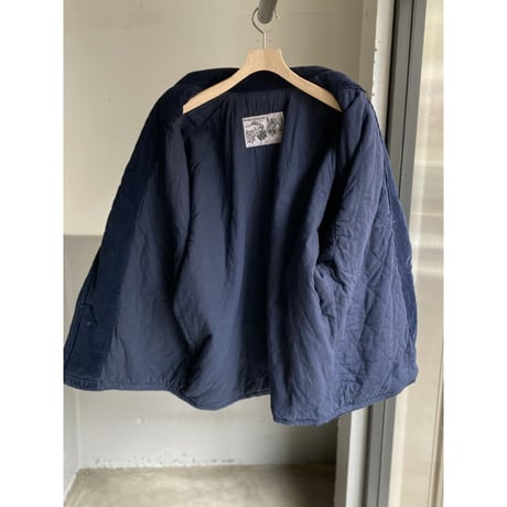 1980's "NAFNAF" Wide wale corduroy padding jacket