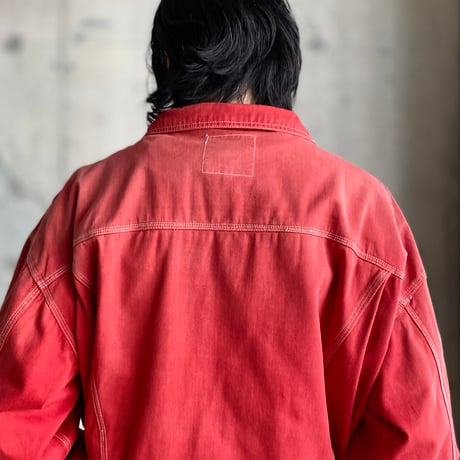 2000's Sun faded cotton trucker jacket