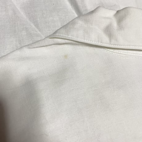 1990's "Polo by Ralph Lauren" Open collar hand woven cotton shirt