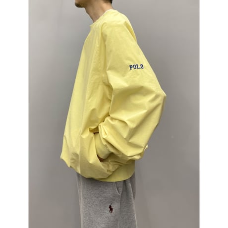 1990's-2000's "Polo by Ralph Lauren" pulover nylon shirt