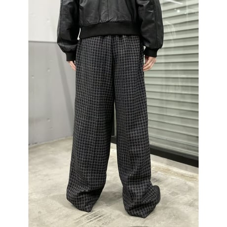 1990's Wide silhouette 3tuck slacks pants