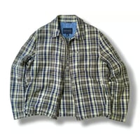 2000's "BANANA REPUBLIC" Linen × Cotton Fabric Sports Jacket