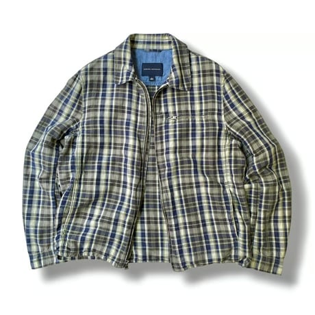 2000's "BANANA REPUBLIC" Linen × Cotton Fabric Sports Jacket